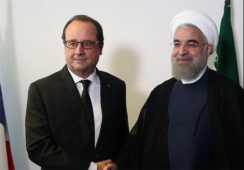 Iran’s Rouhani, France’s Hollande Discuss Mutual Ties, Region, JCPOA
