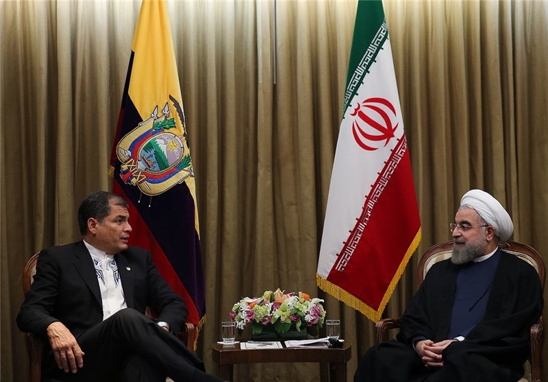 Iranian, Ecuadorian Presidents Discuss Closer Ties