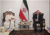 دیدار علامه نابلسی با نصرالله و سفیر ایران در بیروت