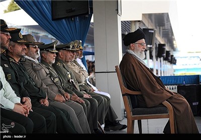 Ayatollah Khamenei Attends Graduation Ceremony of Military Cadets in Noshahr