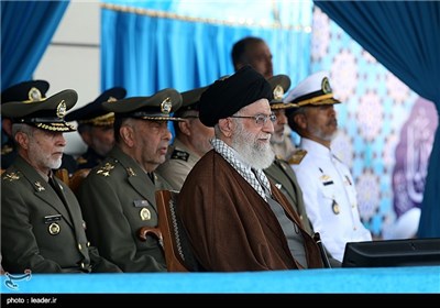 Ayatollah Khamenei Attends Graduation Ceremony of Military Cadets in Noshahr