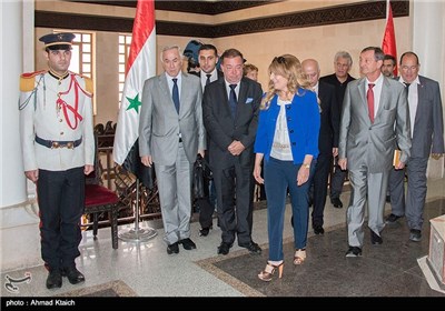 سفر هیئت پارلمانی فرانسه به سوریه