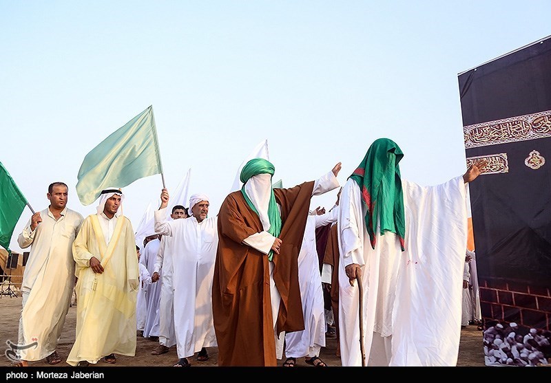 بازسازی واقعه غدیرخم در شهرستان کهگیلویه اجرا شد