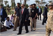 حضور رئیس جمهور مستعفی یمن در مارب
