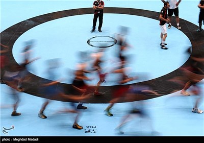 Iran’s Greco-Roman Wrestling Team Trained in Tehran