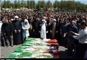 مراسم تشییع پیکر جان‌باختگان فاجعه منا در اصفهان آغاز شد
