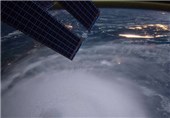 ثبت تصویری خیره‌کننده از توفان خواکین توسط فضانورد ناسا