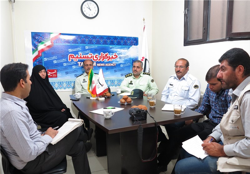 معاونان انتظامی استان فارس از دفتر تسنیم بازدید کردند
