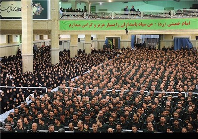 Supreme Leader Meets IRGC Navy Commanders, Personnel