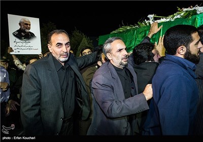 بازگشت پیکر سرلشگر شهید حسین همدانی به وطن