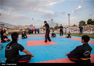 همایش رزمی کاران کرمانشاه