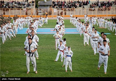 همایش رزمی کاران کرمانشاه