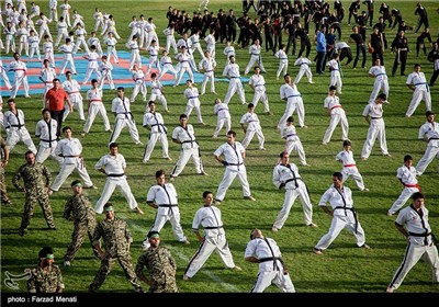 همایش رزمی کاران کرمانشاه