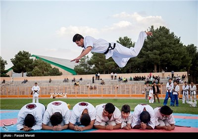 همایش رزمی کاران کرمانشاه