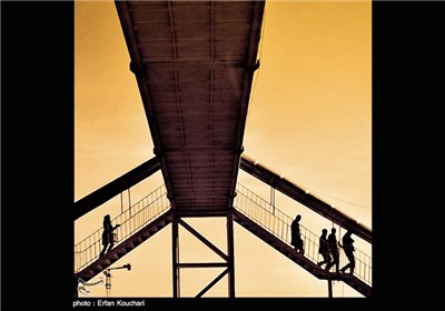 پل عابر پیاده - تهران