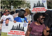 تجمع بزرگ ضدنژادپرستی سیاهپوستان آمریکا در واشنگتن+عکس