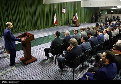 IRIB Managers, Personnel Meet Supreme Leader