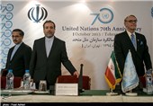 بزرگداشت هفتادمین سال تأسیس سازمان ملل با حضور عراقچی و معاون بان‌کی‌مون در تهران