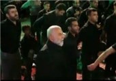 فیلم/ سینه زنی سردار شهید حسین همدانی
