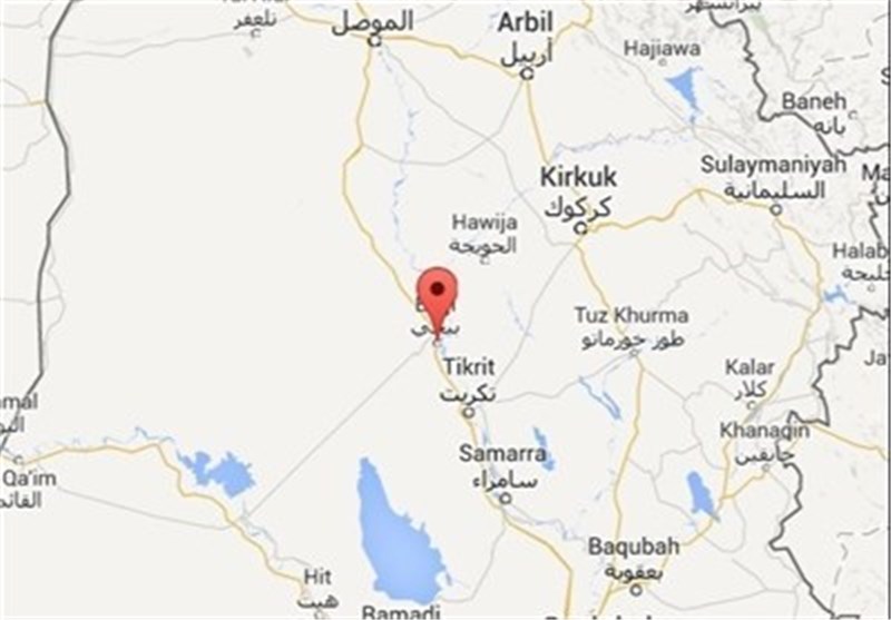 حشد‌الشعبی حمله گردان انتحاری‌های داعش در بیجی را دفع کرد
