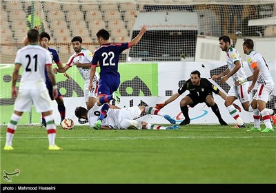 Iran Held by Japan in Football Friendly Match in Tehran