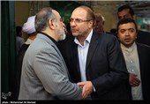 حضور محمد باقر قالیباف شهردار تهران در اولین سالگرد درگذشت آیت‌الله مهدوی کنی