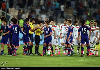 Iran Held by Japan in Football Friendly Match in Tehran