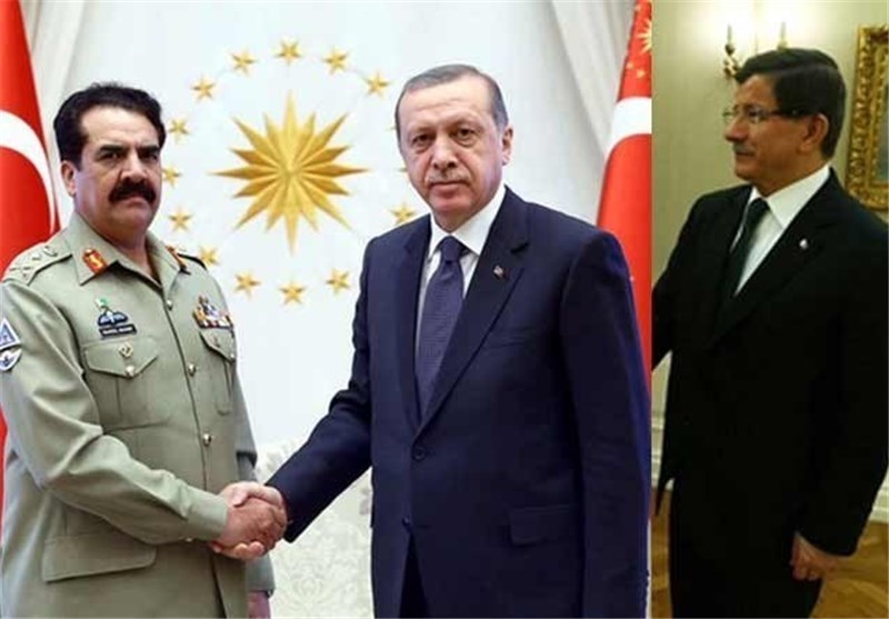 تلاش ترکیه برای حضور پاکستان در مبارزه مشترک با «پ.ک.ک» و داعش