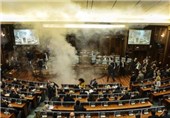 Kosovo MPs Stage Second Tear Gas Protest