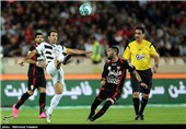 دیدار تیم های پرسپولیس تهران و صبای قم