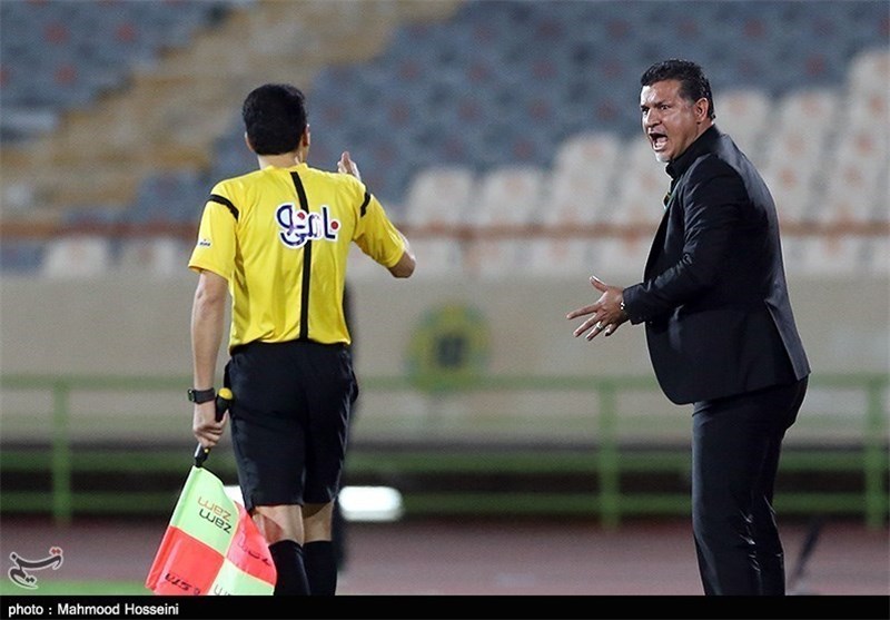 درگیری لفظی دایی و مجیدی با داور