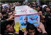 پیکر دومین شهید مدافع حرم شوشتر تشییع می‌شود