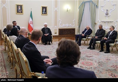 Germany’s Top Diplomat Meets Iranian President