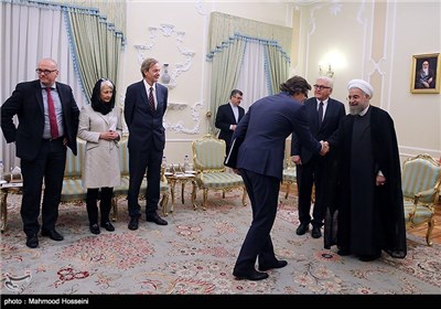 Germany’s Top Diplomat Meets Iranian President