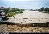 زاهدان| سیلاب و طغیان رودخانه‌ها 3 محور مواصلاتی سیستان و بلوچستان را مسدود کرد
