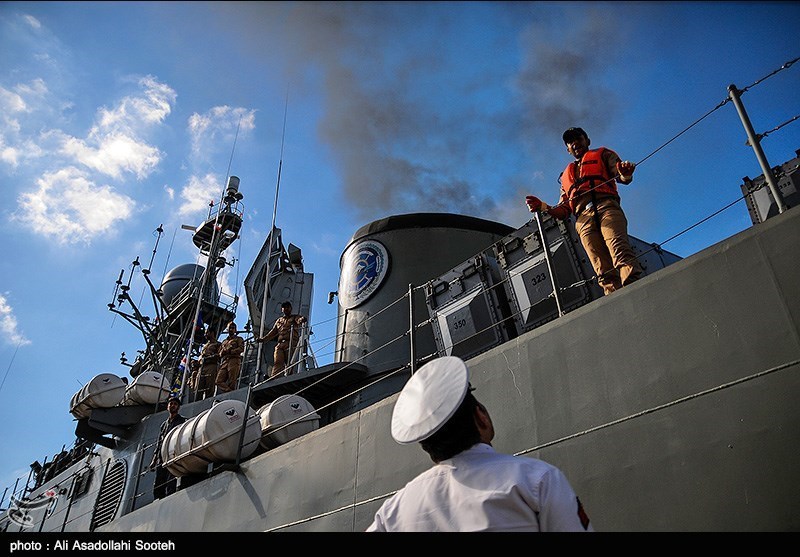 Iran’s 43rd Naval Fleet Sets Sail for Open Seas