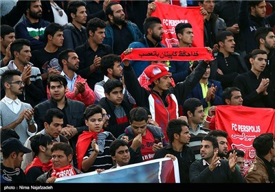 دیدار تیم های فوتبال سیاهجامگان و پرسپولیس - مشهد