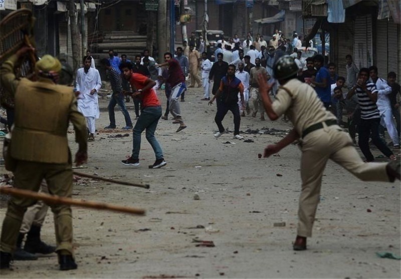 ده‌ها زخمی در تظاهرات ضد دولتی در «کشمیر» هند