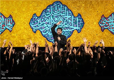 مداحی سیدمجید بنی فاطمه در مراسم عزاداری شب هفتم محرم - هیئت ریحانة الحسین(س)