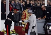 عکس/استقبال ملکه انگلیس از رئیس جمهور چین‎