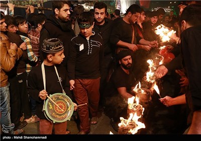 آیین مشعل گردانی- شهرری