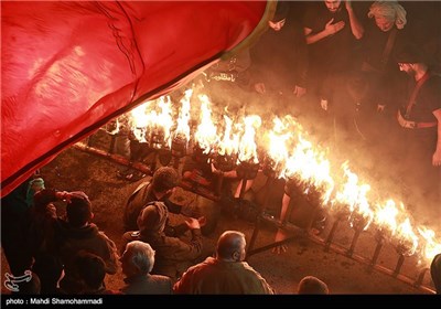 آیین مشعل گردانی- شهرری