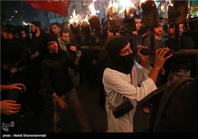 آیین مشعل گردانی- شهرری