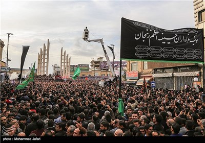 موکب عزاداران حسینه اعظم زنجان
