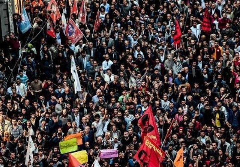 السجن لـ 244 ترکیّا شارکوا بتظاهرات تقسیم