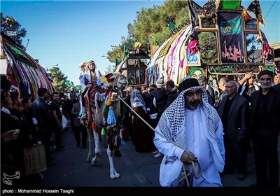 Ù…Ø±Ø§Ø³Ù… Ù†Ø®Ù„ Ú¯Ø±Ø¯Ø§Ù†ÛŒ Ùˆ ØªØ¹Ø²ÛŒÙ‡ Ø®ÙˆØ§Ù†ÛŒ Ø¯Ø± Ù†ÙˆØºØ§Ø¨ Ú¯Ù†Ø§Ø¨Ø§Ø¯