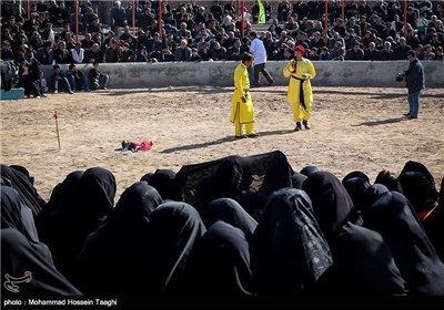 Ù…Ø±Ø§Ø³Ù… Ù†Ø®Ù„ Ú¯Ø±Ø¯Ø§Ù†ÛŒ Ùˆ ØªØ¹Ø²ÛŒÙ‡ Ø®ÙˆØ§Ù†ÛŒ Ø¯Ø± Ù†ÙˆØºØ§Ø¨ Ú¯Ù†Ø§Ø¨Ø§Ø¯