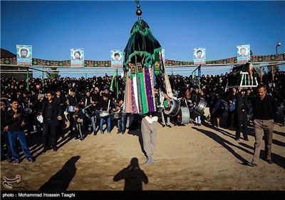 Ù…Ø±Ø§Ø³Ù… Ù†Ø®Ù„ Ú¯Ø±Ø¯Ø§Ù†ÛŒ Ùˆ ØªØ¹Ø²ÛŒÙ‡ Ø®ÙˆØ§Ù†ÛŒ Ø¯Ø± Ù†ÙˆØºØ§Ø¨ Ú¯Ù†Ø§Ø¨Ø§Ø¯
