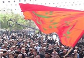 تجمع عزاداران اربعین همدان در میدان امام خمینی(ره) برگزار می‌شود