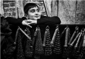 عکس/آئین عزاداری عاشورای حسینی در بازار تبریز